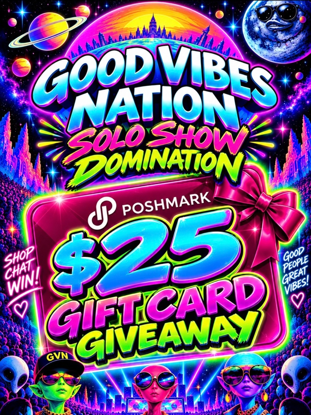 $25 Poshmark Gift Card Giveaway!